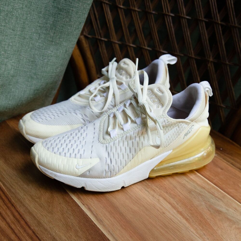 Nike Air Max 270 Yellow Coconut Milk - Women